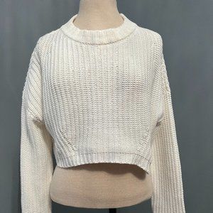 No Comment Cropped Sweater